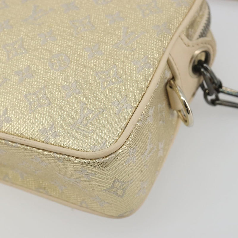 Louis Vuitton Mckenna Mini Lin Gold Canvas Bag