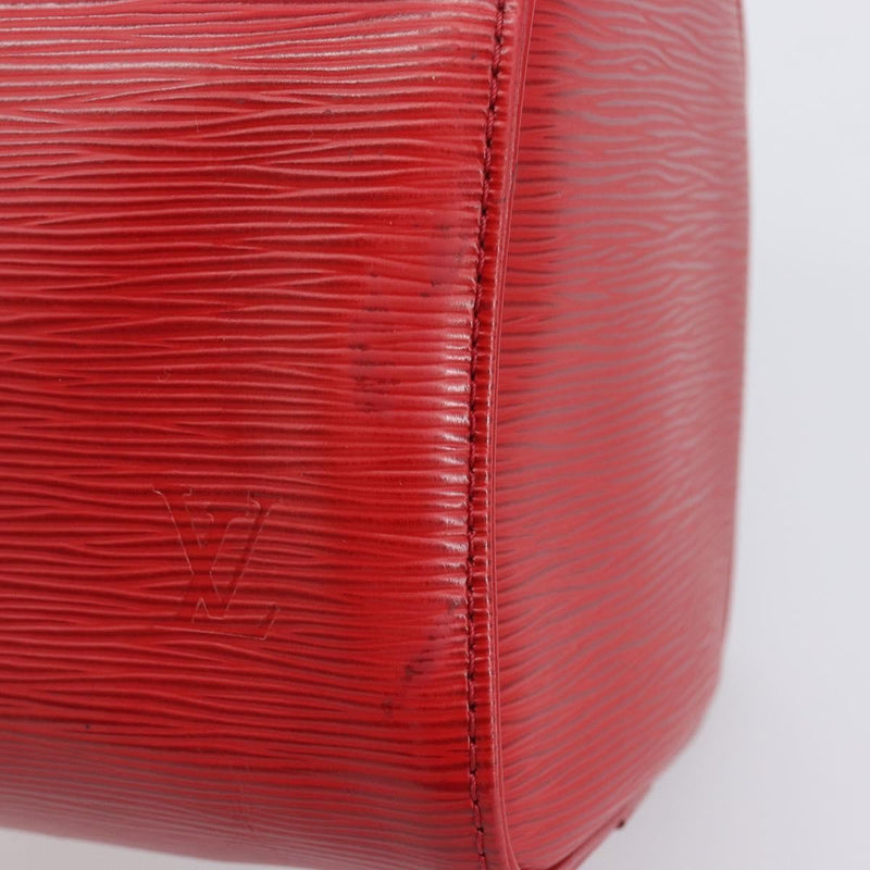 Louis Vuitton Speedy Epi Leather Red Bag