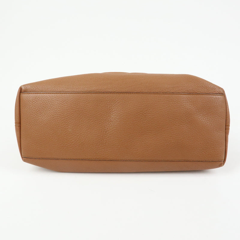 Gucci Soho Chain Strap Leather Brown Bag