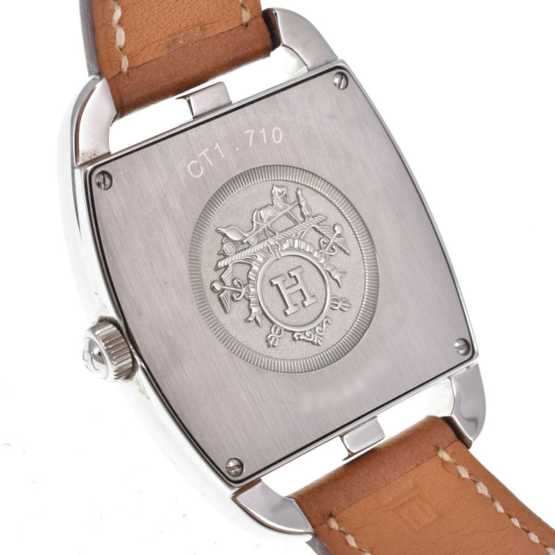 Hermes Cape Cod Quartz Stainless Steel And Leather Watches