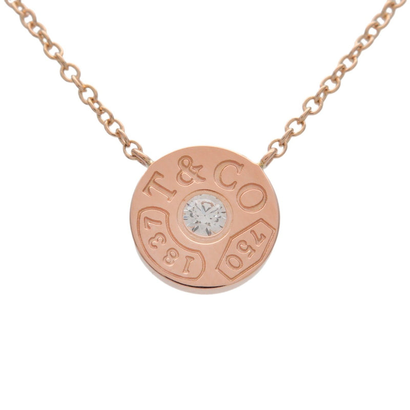 Tiffany & Co. 1837 Circle Pendant 18k Rose Gold With Diamond Rose_gold Bijoux