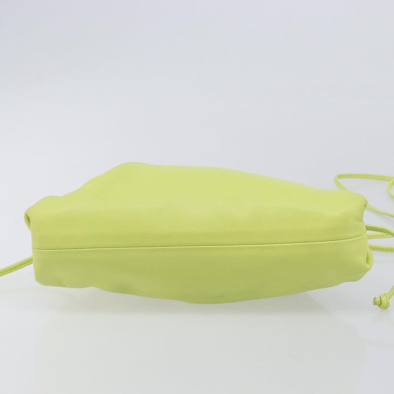 Bottega Veneta The Pouch Coin Purse Leather Green