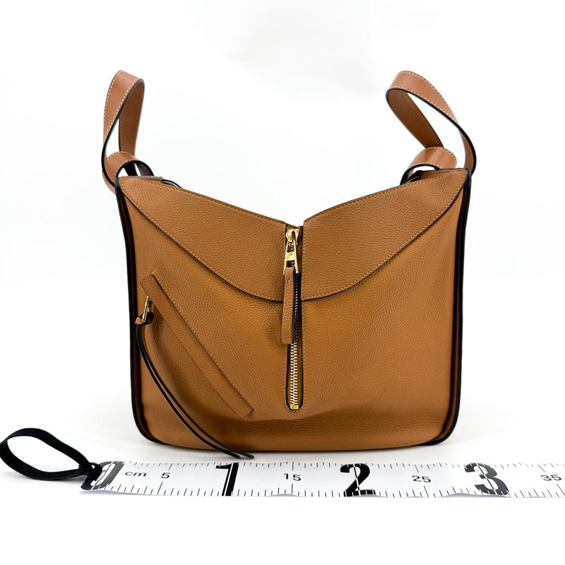 Loewe Hammock Leather Brown Bag