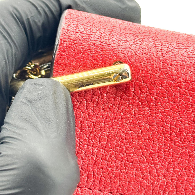 Chloe Drew Leather Red Bag