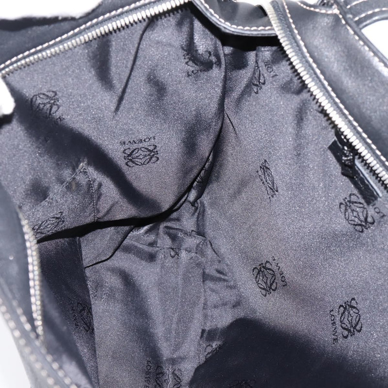 Loewe Shoulder Bag Leather Black