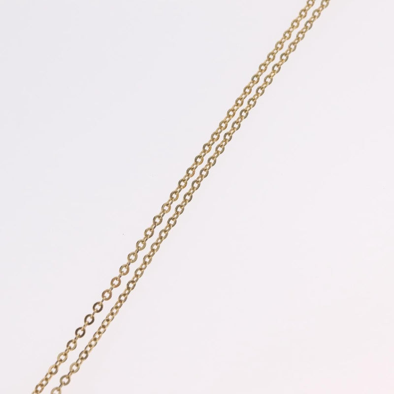Christian Dior Logo Heart Pendant Metal Gold Bijoux