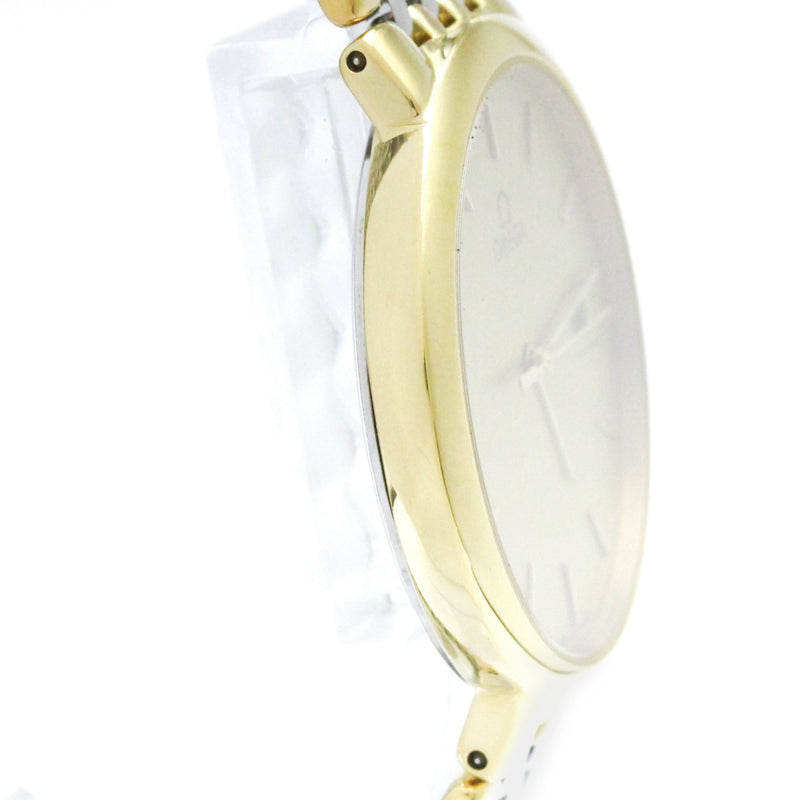 Omega De Ville Quartz Stainless Steel And Gold Plated Watches
