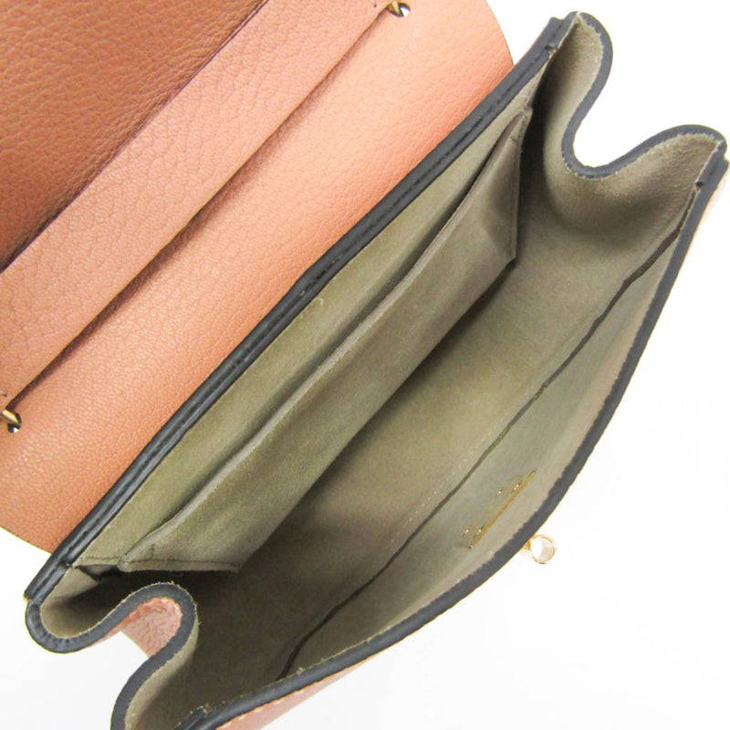 Chloe Drew Leather Orange Bag