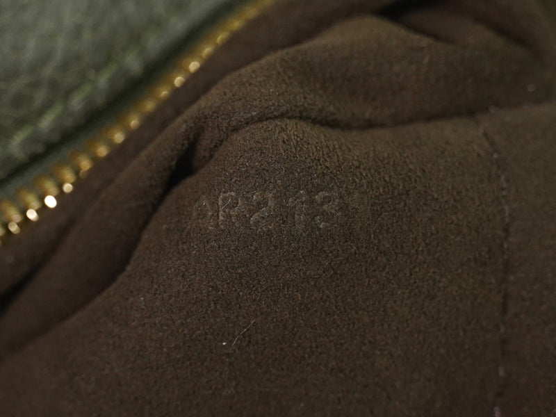 Louis Vuitton Stellar Mahina Leather Khaki Bag