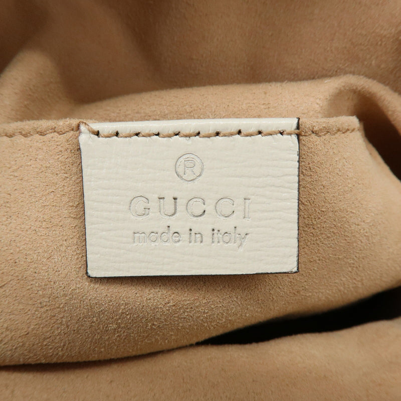 Gucci Horsebit 1955 Bucket Leather Beige Bag