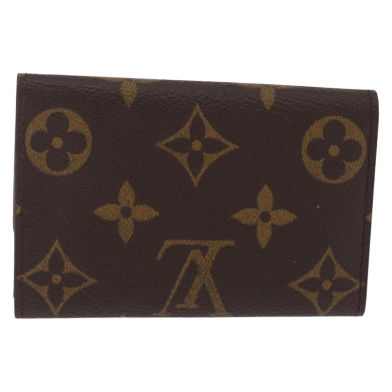Louis Vuitton Key Case Monogram Canvas Brown Accessory