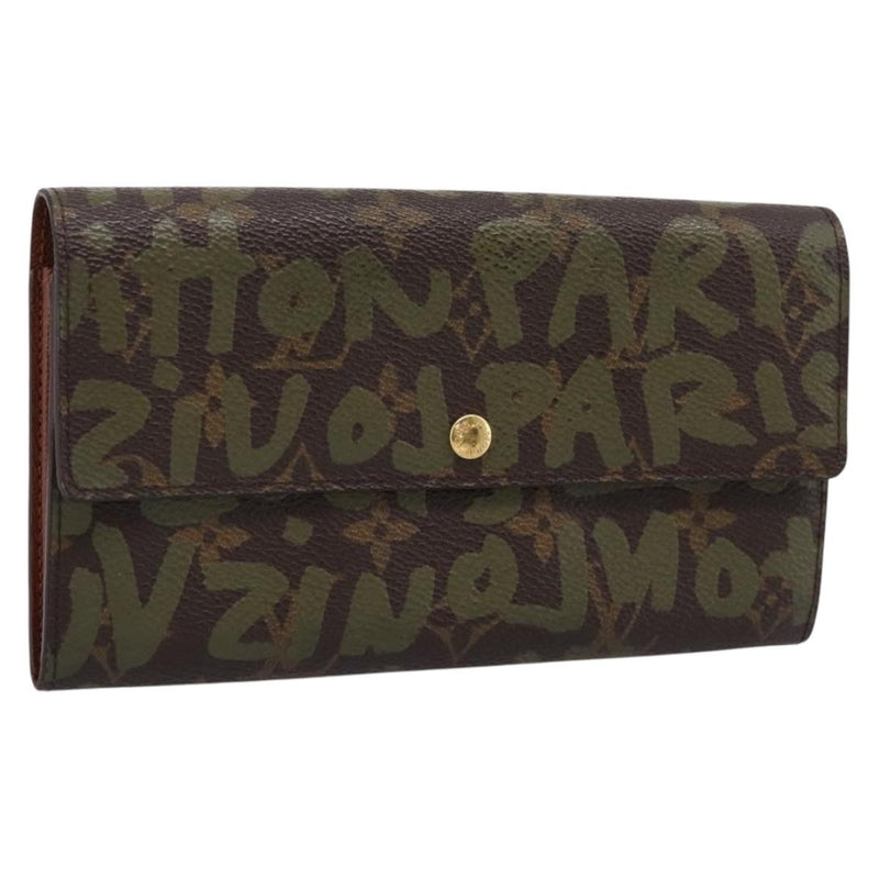 Louis Vuitton Sarah Limited Edition Monogram Graffiti Khaki Canvas Accessory