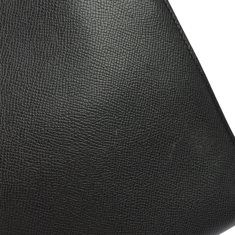 Celine Vintage Turnlock Leather Black Bag