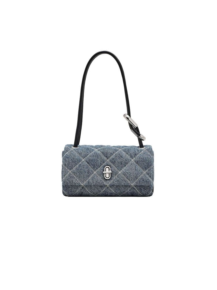 Marc Jacobs Cotton Denim Shoulder Bag — Blue