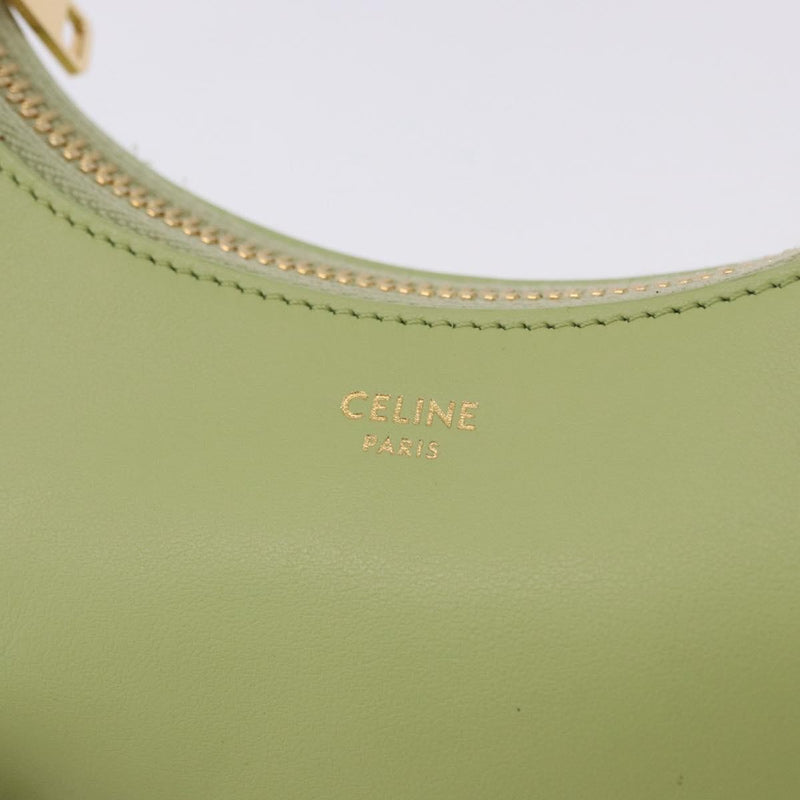Celine Ava Leather Green Bag
