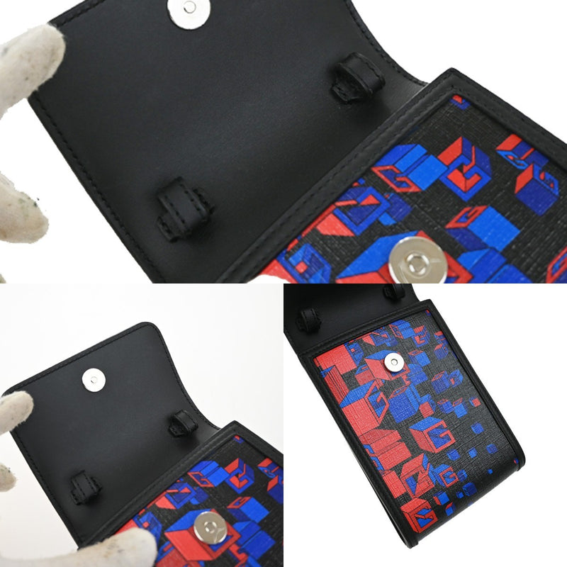 Gucci Flap Printed Coated Canvas Multicolour Leather Bag