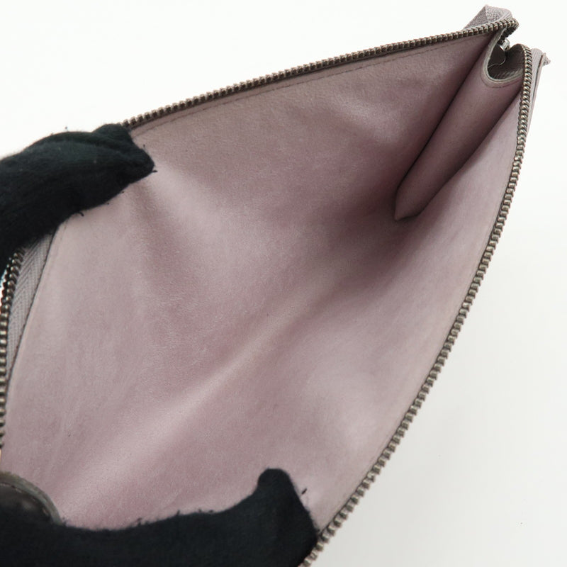 Louis Vuitton Pochette Accessoires Epi Leather Purple Bag