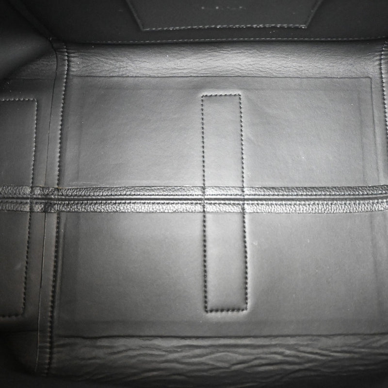 Balenciaga Hourglass Carryall Leather Black Bag