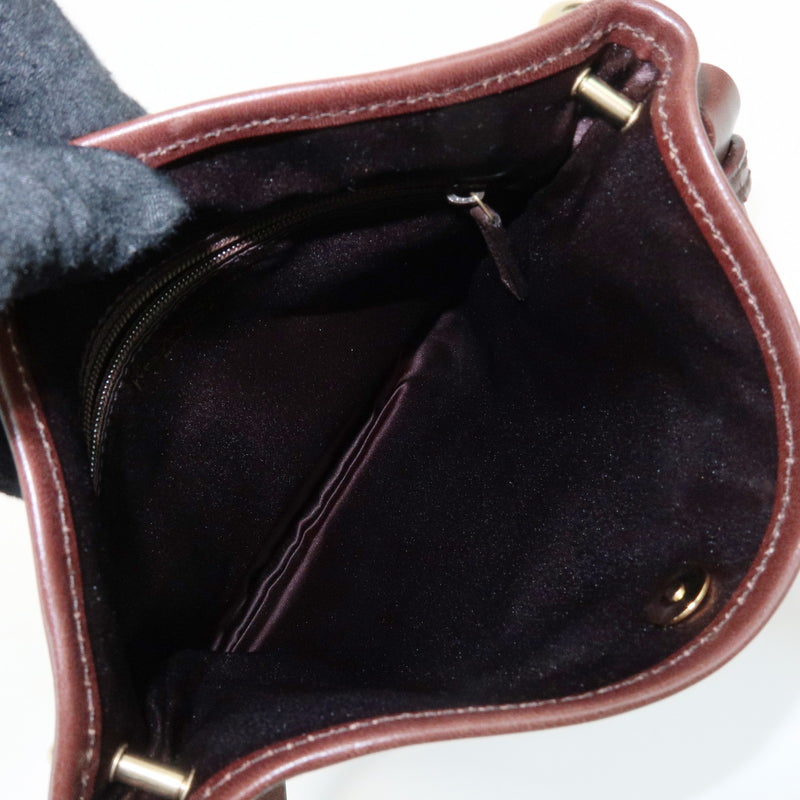 Saint Laurent Kahara Cassandra Canvas Brown Bag