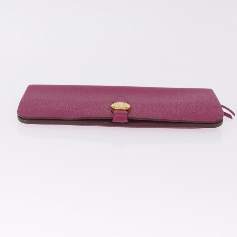 Hermes Dogon Duo Combined Leather Purple Accessory