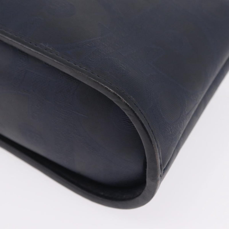 Christian Dior Trotter Canvas Navy Bag