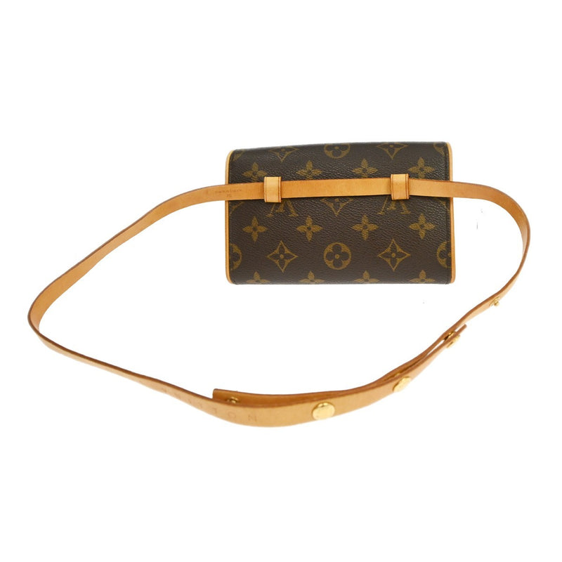 Louis Vuitton Florentine Waist Monogram Canvas Brown Bag