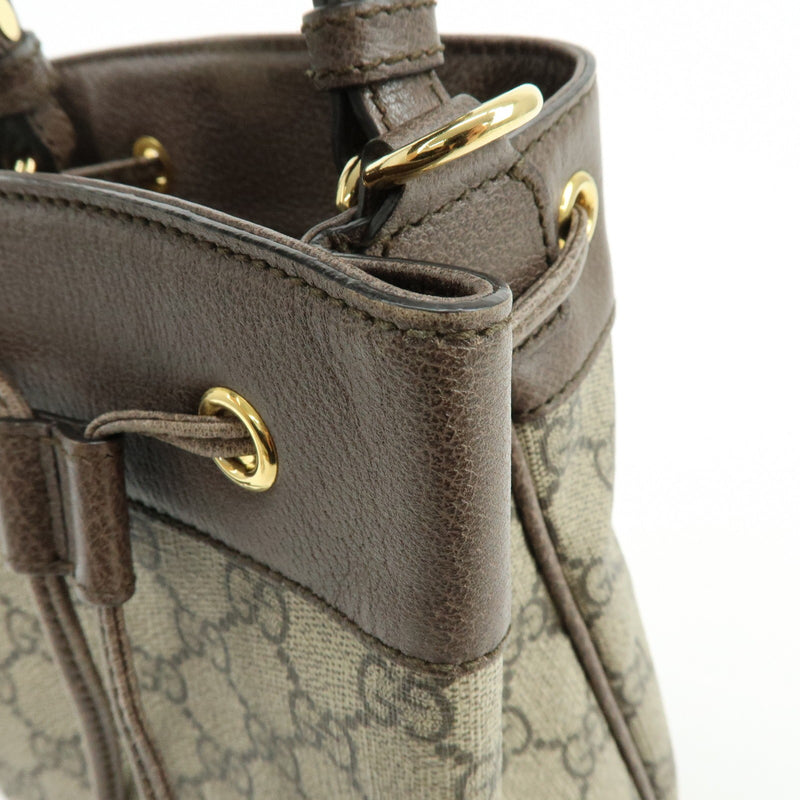 Gucci Ophidia Bucket Gg Coated Canvas Beige Bag