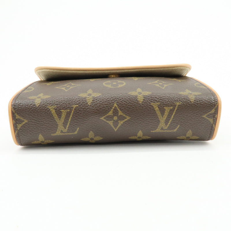 Louis Vuitton Florentine Waist Monogram Canvas Brown Bag