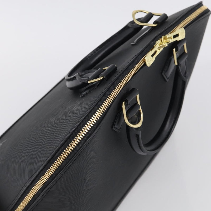 Louis Vuitton Alma Epi Leather Black Bag
