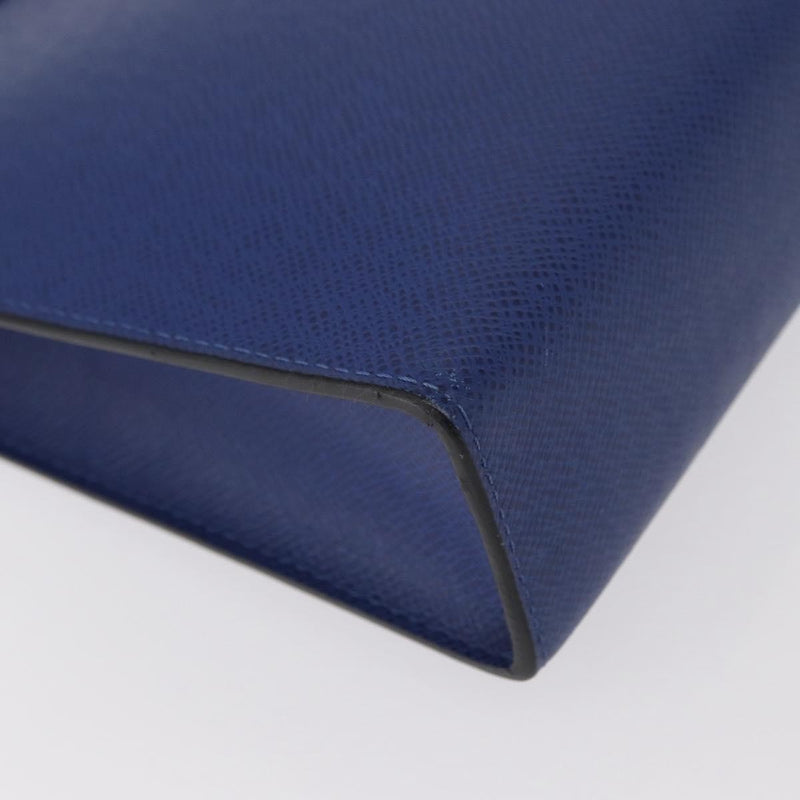 Louis Vuitton Pochette Voyage Taiga Leather Blue Bag