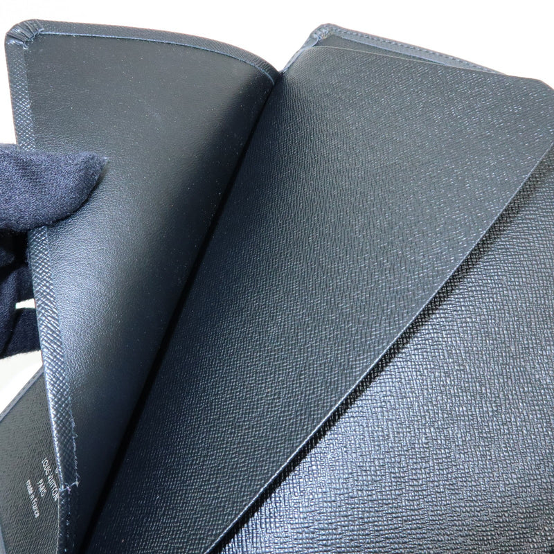 Louis Vuitton Ring Agenda Cover Taiga Leather Gray Bag