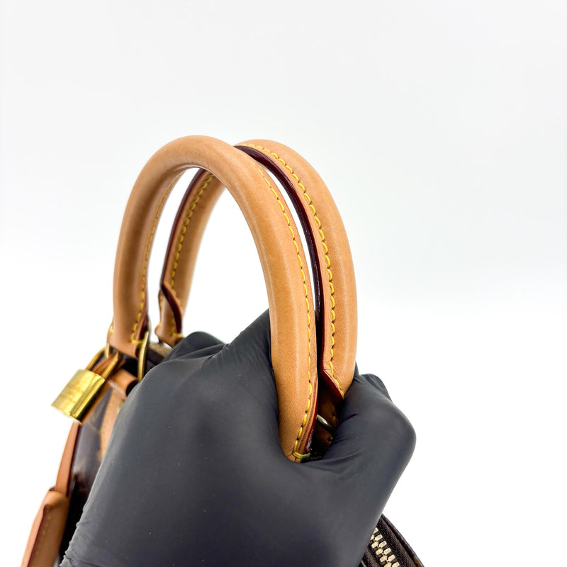Louis Vuitton Alma Monogram Canvas Brown Bag