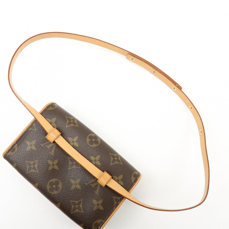 Louis Vuitton Florentine Waist Monogram Canvas Brown Bag
