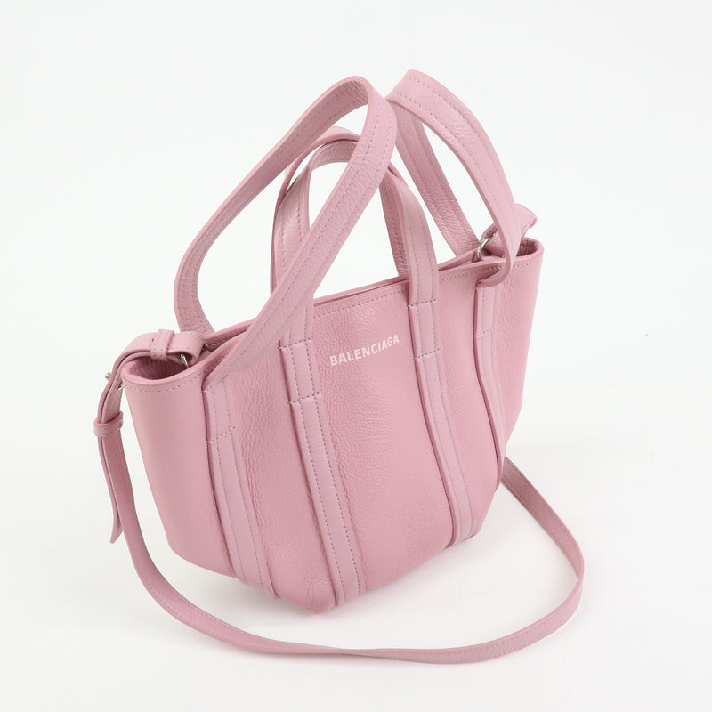 Balenciaga Everyday 2.0 North South Leather Pink Bag
