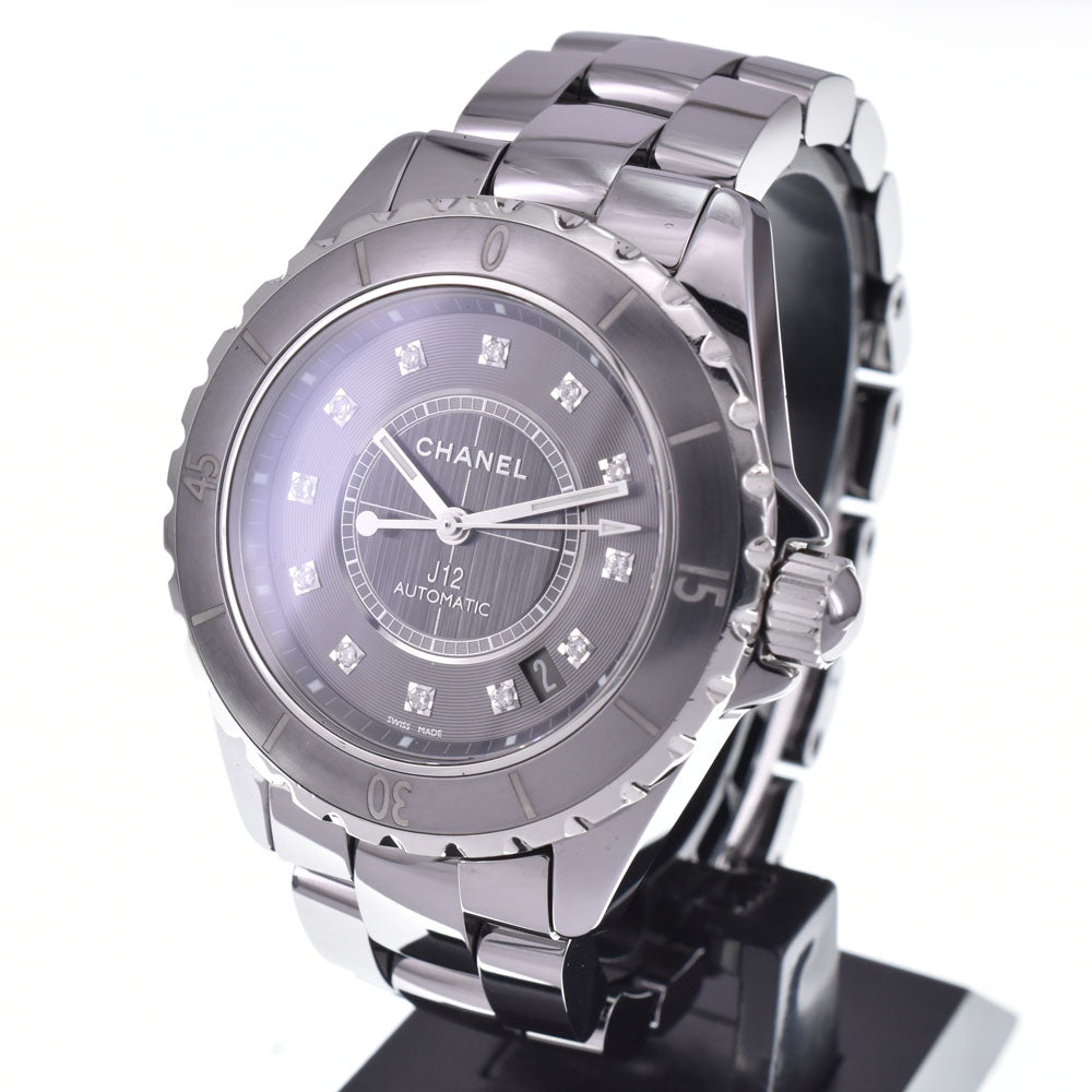 Chanel J12 Automatic Ceramic And Stainless Steel With Diamond Markers Watches