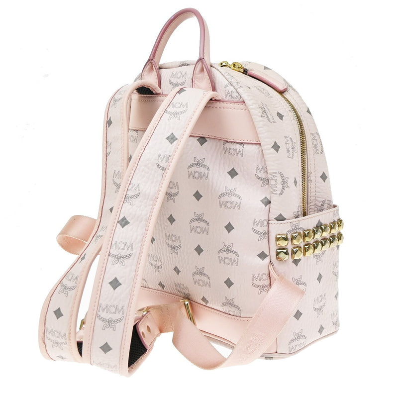 Mcm Vintage Vicetos Leather Pink Bag