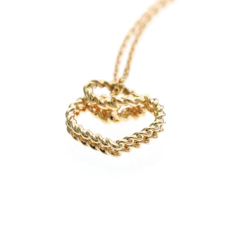 Cartier Torta Heart Pendant 18k Rose Gold Pink_gold Bijoux