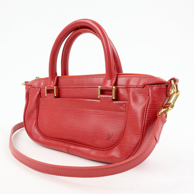Louis Vuitton Dhanura Epi Leather Red Bag