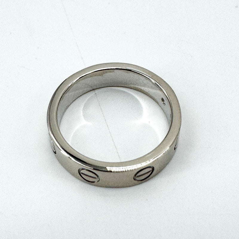 Cartier Love 3 Diamonds Band 18k White Gold With Diamond Silver Bijoux