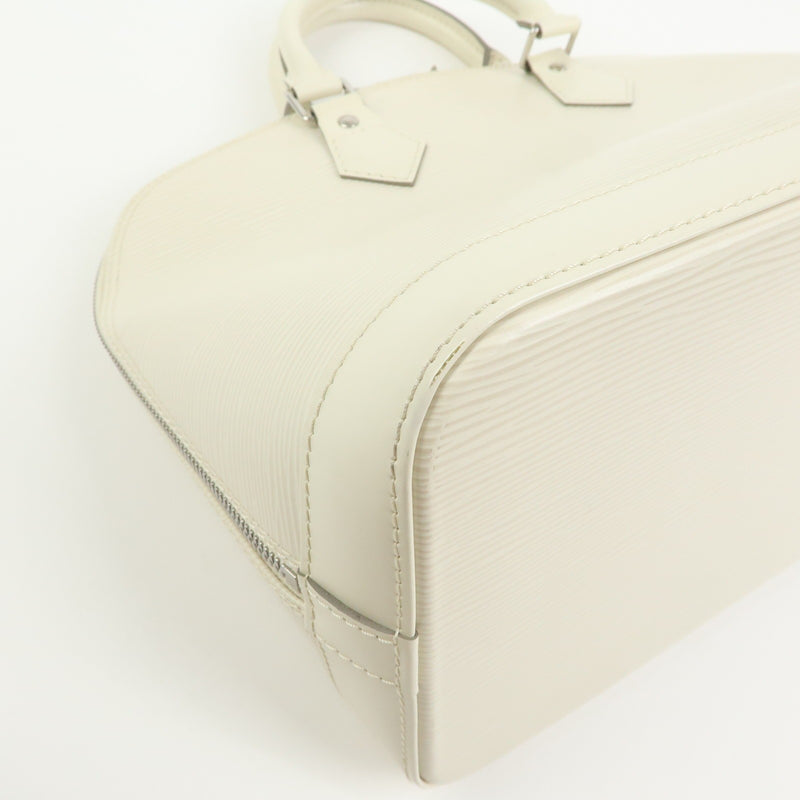 Louis Vuitton Alma Epi Leather White Bag
