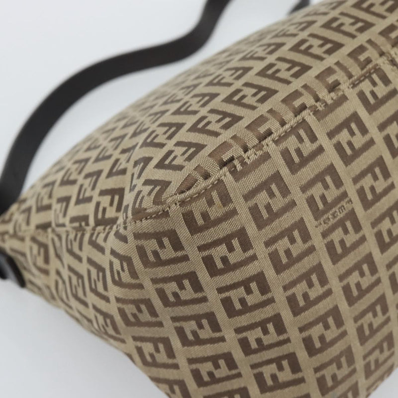 Fendi Mamma Baguette Canvas Beige Bag
