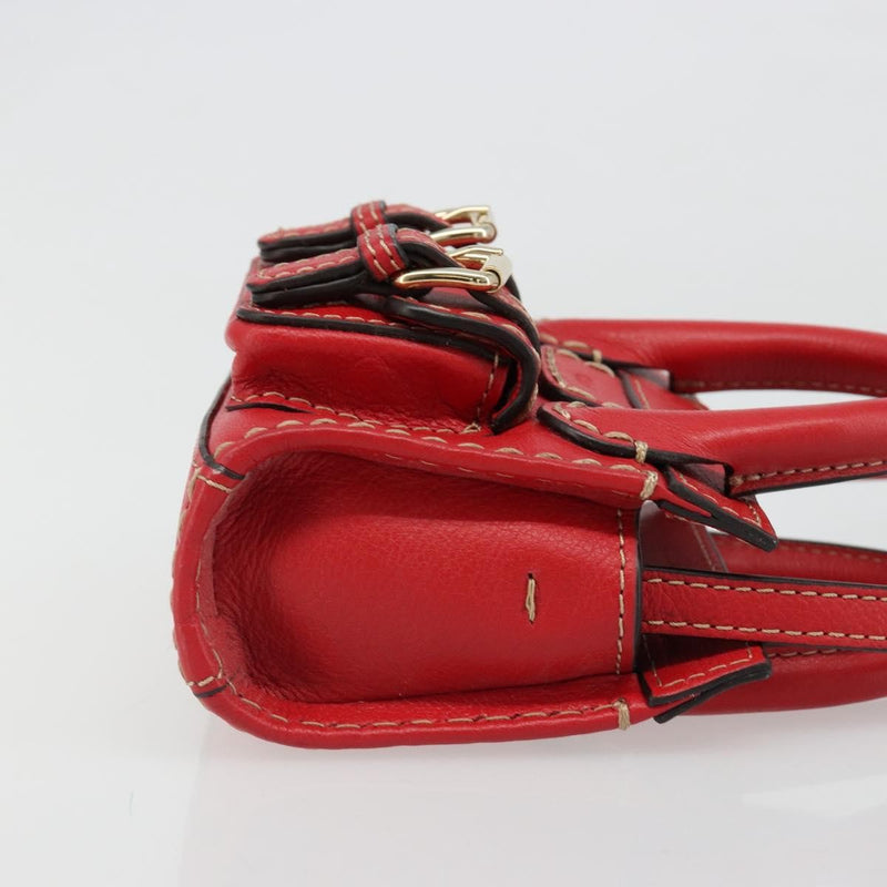Chloe Edith Leather Red Bag