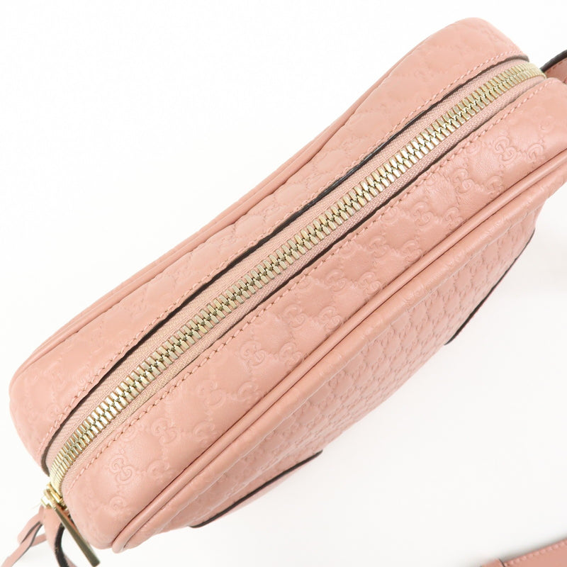 Gucci Bree Disco Microguccissima Leather Pink Bag
