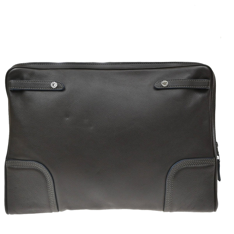 Louis Vuitton Laptop Sleeve Leather Brown Bag