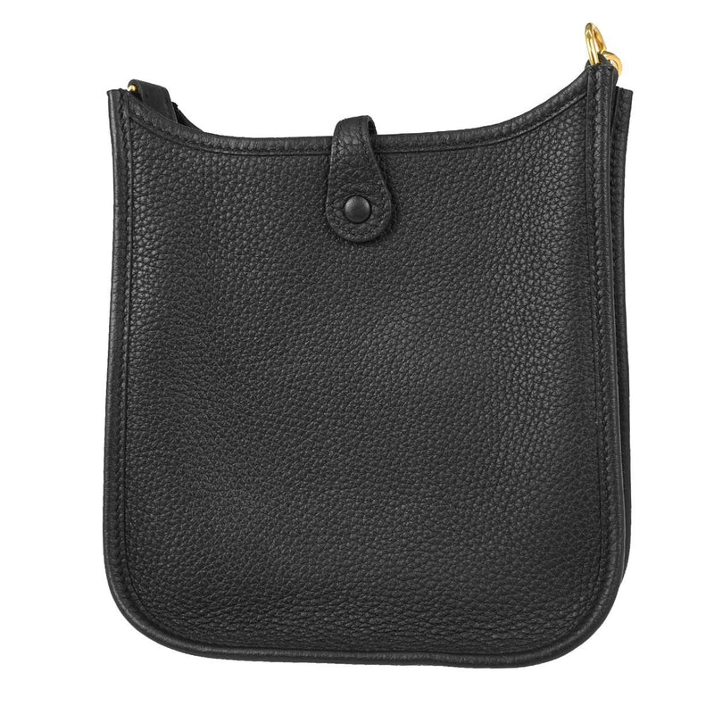 Hermes Evelyne Bag Gen Iii Clemence Black Leather