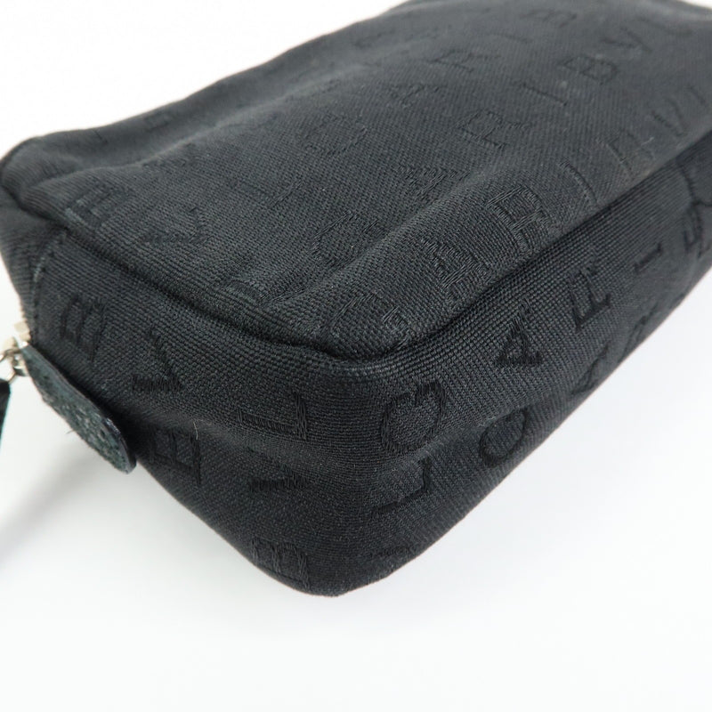 Bvlgari Pouch Canvas Black