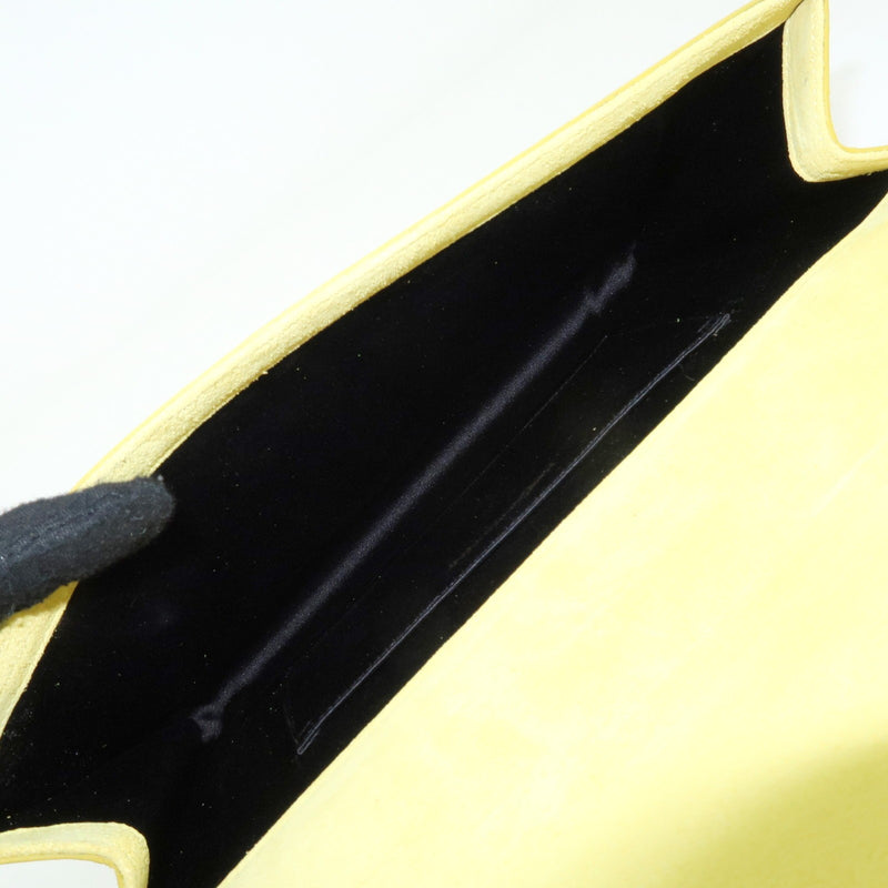 Saint Laurent Belle De Jour Clutch Patent Yellow Patent_leather