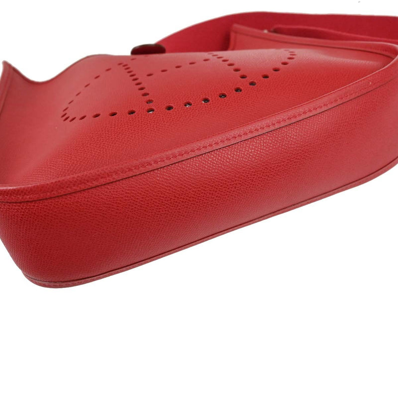 Hermes Evelyne Bag Gen I Epsom Red Leather