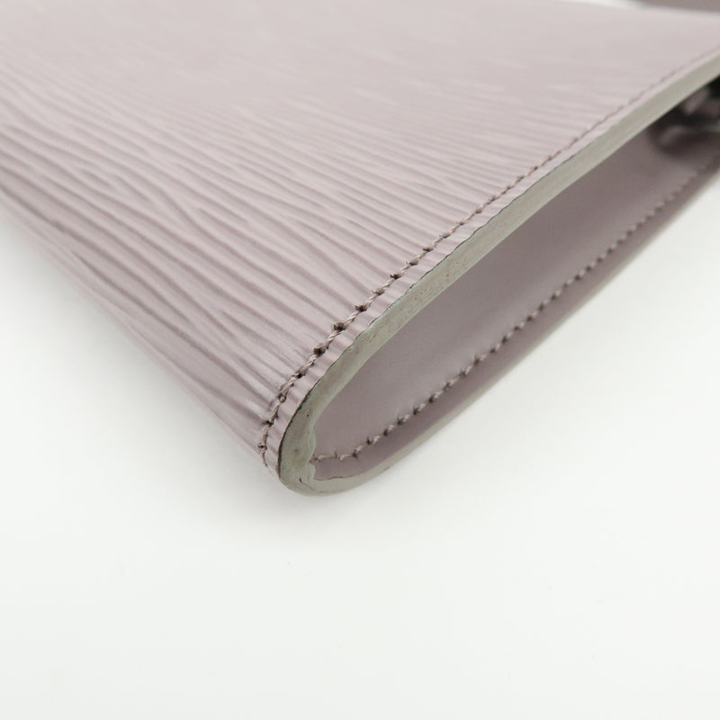 Louis Vuitton Pochette Accessoires Epi Leather Purple Bag