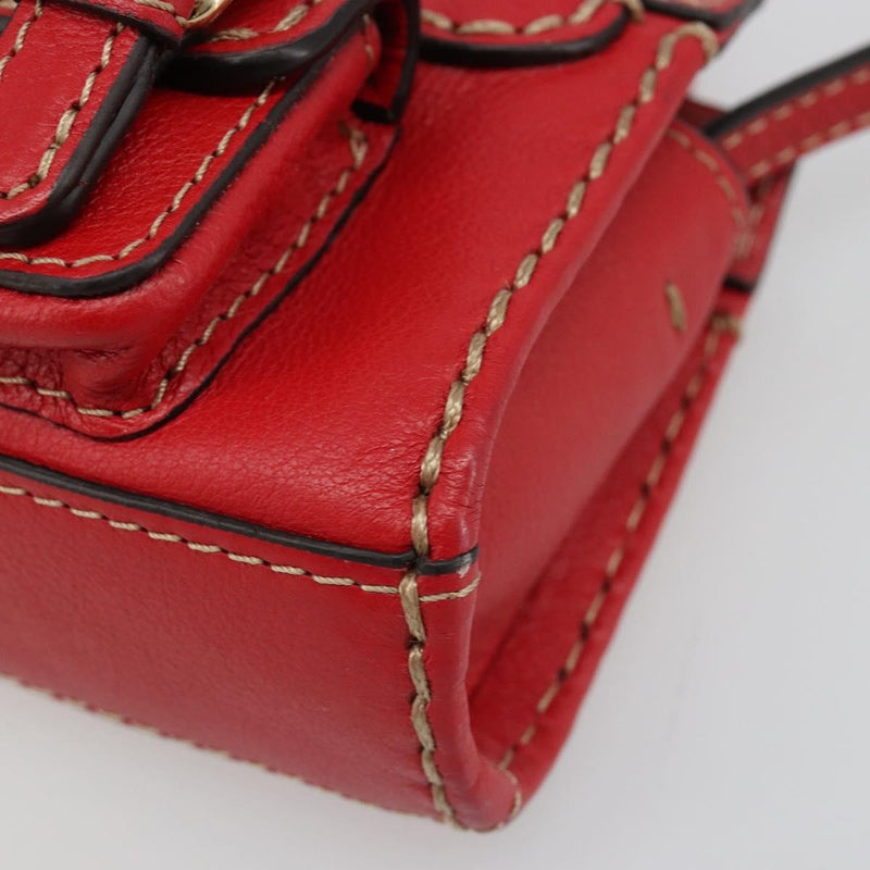 Chloe Edith Leather Red Bag